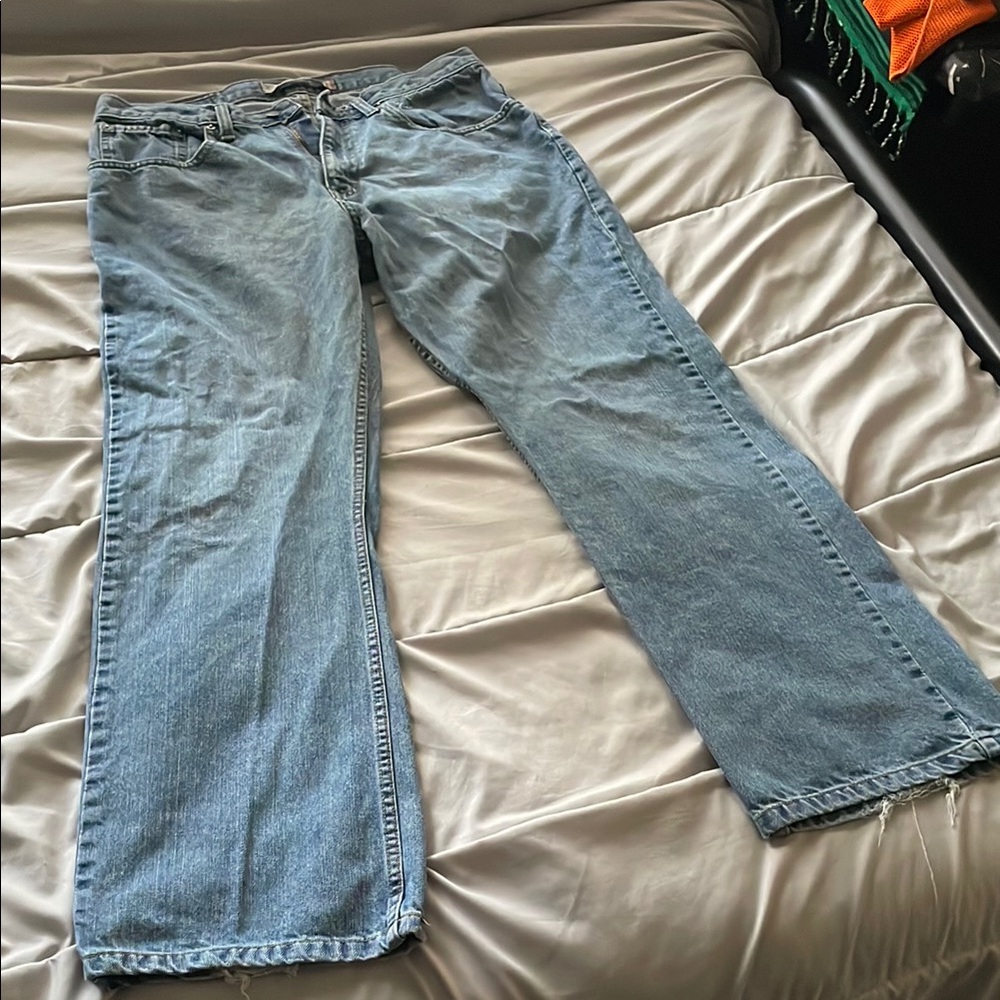 Lee Dungarees Relaxed Bootcut Denim Jeans